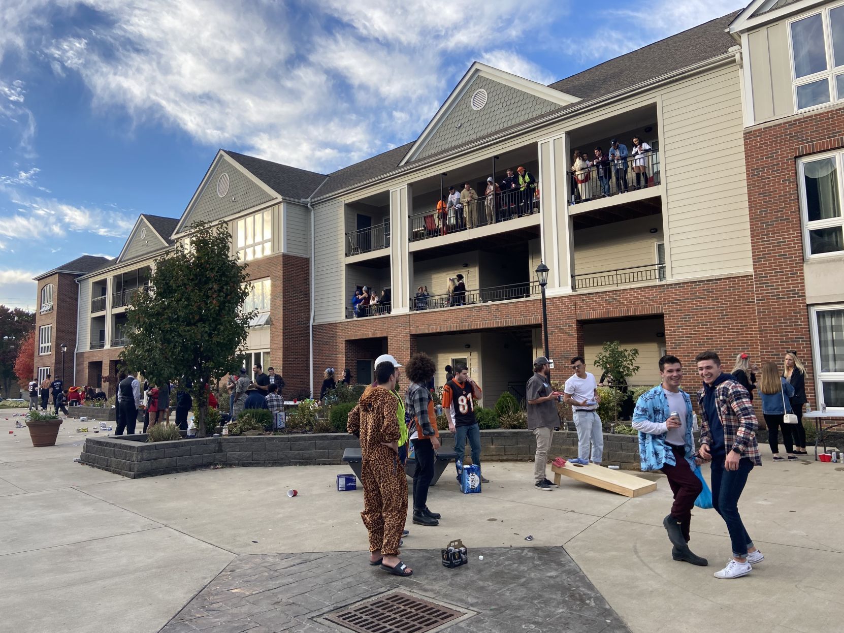 Palmer Place Apartments Halloween